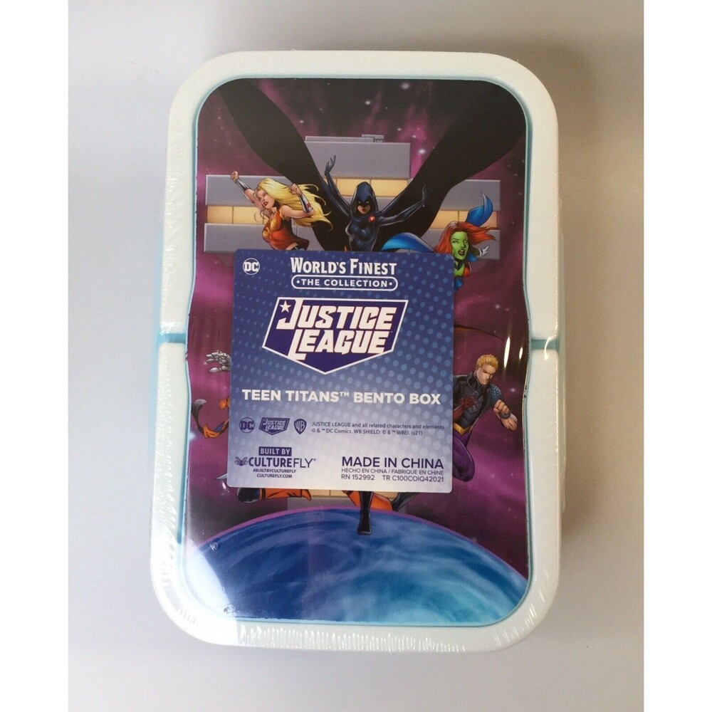 DC Comics Teen Titans Bento Box DC World's Finest Ex Raven Starfire Robin Batman